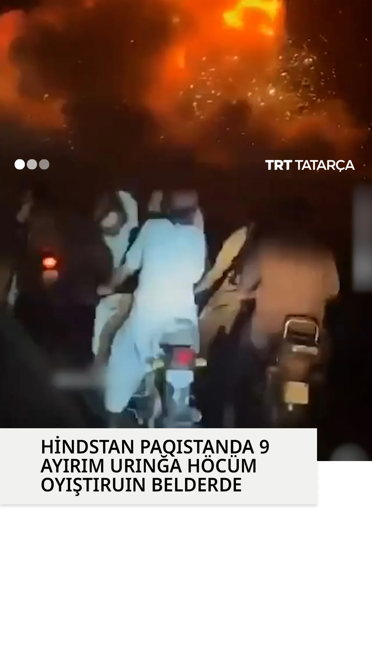 Hindstan Paqıstanda 9 ayırım urınğa höcüm oyıştıruın belderde